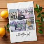 Linge De Cuisine 4 Collage de photos - vous pouvez changer la coule<br><div class="desc">Utilisez des photos horizontales et verticales pour obtenir les meilleurs résultats! Le script est dans un script manuscrit moderne. POUR MODIFIER L'ARRIÈRE - PLAN - cliquez sur la personnaliser ou la zone de conception avancée, puis choisissez une couleur dans le sélecteur de couleurs. Ajoutez vos photos et clichés préférés à...</div>