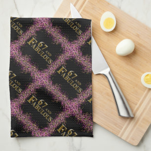 Linge De Cuisine 67e anniversaire 