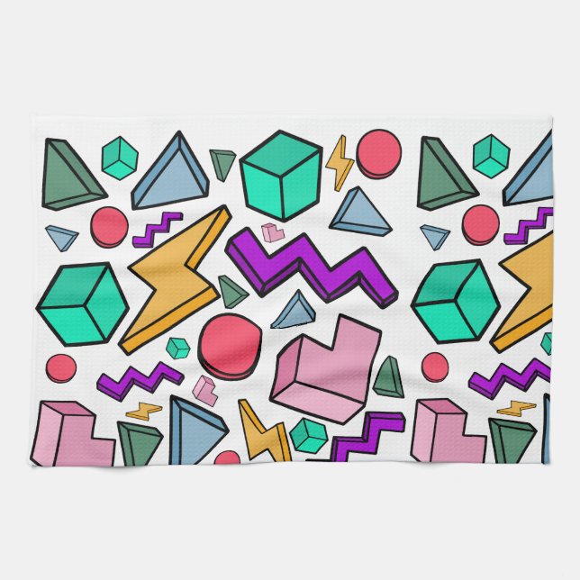 Linge De Cuisine 80s esthétique Vintage rétro (Horizontal)