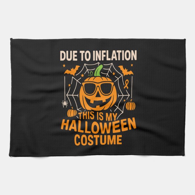 Linge De Cuisine A cause de l'inflation, voici mon Halloween (Horizontal)