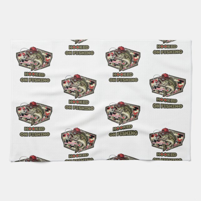 Linge De Cuisine A fun and bold illustration of a cool bass (Horizontal)