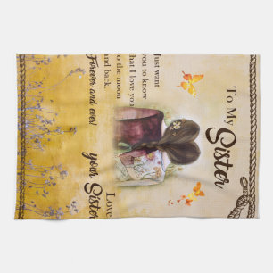 Linge De Cuisine À Ma Soeur Pour Toujours Et Jamais Aimez Votre Soe