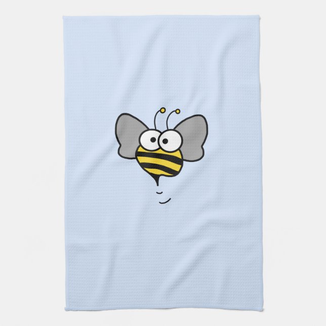 Linge De Cuisine Abeille folle (Vertical)