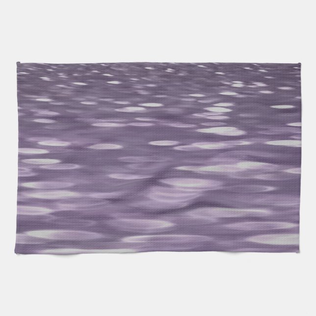 Linge De Cuisine Abstrait #1 : Ultra Violet Shimmer (Horizontal)