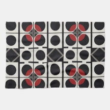 Abstrait Géométrique Moderne Avec Cercles