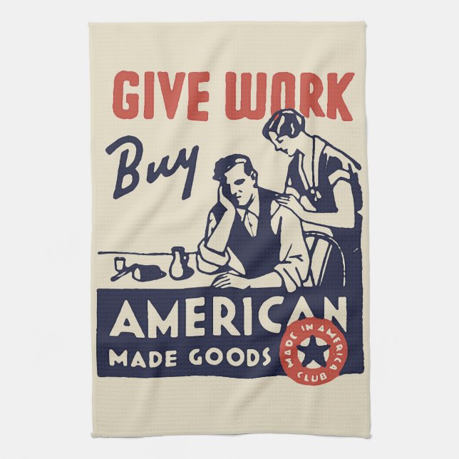 Linge De Cuisine Acheter American (Vertical)