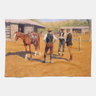 Linge De Cuisine Acheter Polo Ponies dans le Vieux-Ouest américain