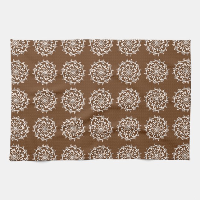 Linge De Cuisine Acorn Mandala (Horizontal)