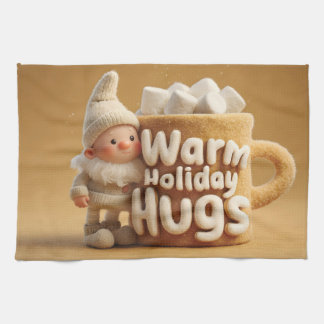 Linge De Cuisine Adorable Felt Gnome with Marshmallow Mug