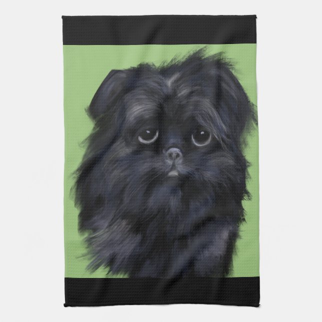LINGE DE CUISINE AFFENPINSCHER               (Vertical)