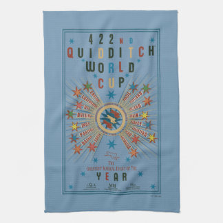 Linge De Cuisine Affiche bleue de la Coupe du Monde de QUIDDITCH™