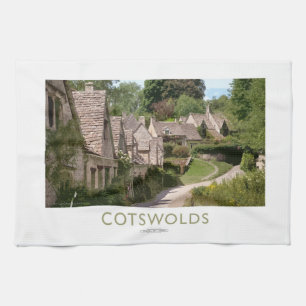 Linge De Cuisine Affiche de chemin de fer de Cotswolds