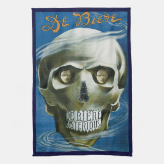 Linge De Cuisine Affiche vintage de magie, De Biere le Mystérieux