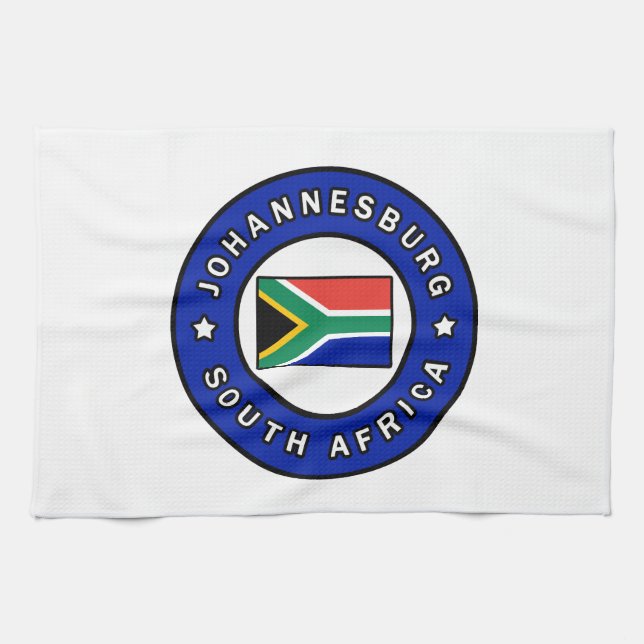 Linge De Cuisine Afrique du Sud de Johannesburg (Horizontal)