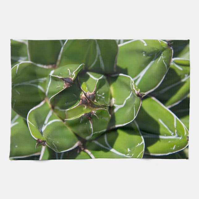 Linge De Cuisine Agave Victoria Succulente (Horizontal)