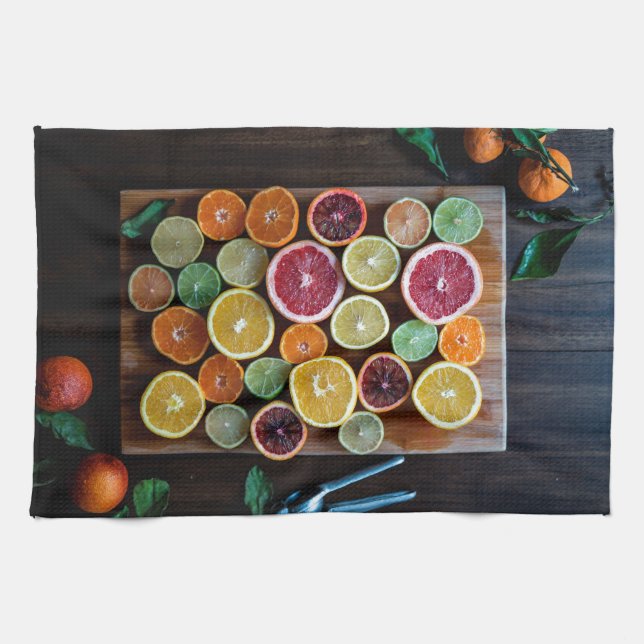 Linge De Cuisine agrumes (Horizontal)