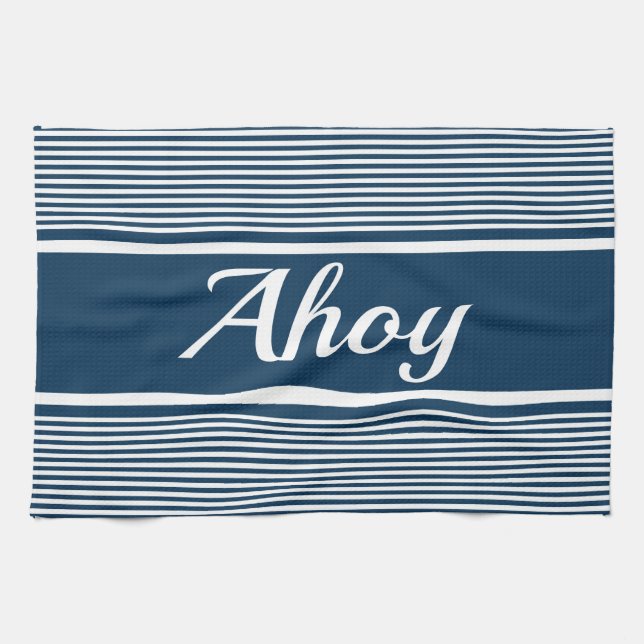Linge De Cuisine Ahoy (Horizontal)