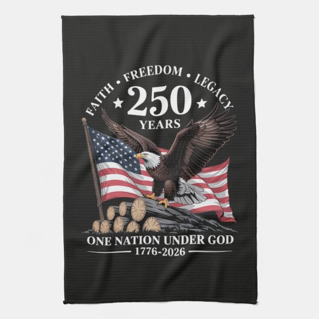 Linge De Cuisine Aigle 250e anniversaire États-Unis (Vertical)