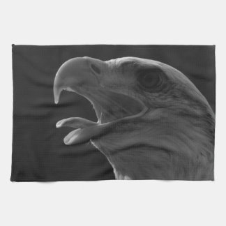 Linge De Cuisine Aigle noir et blanc