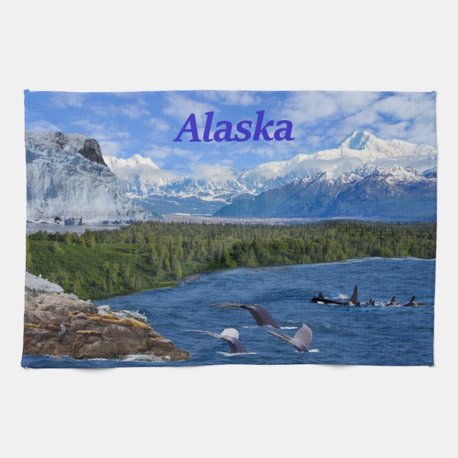 Linge De Cuisine Alaska (Horizontal)