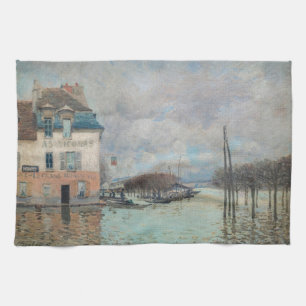 Linge De Cuisine Alfred Sisley - Inondation à Port-Marly 1876