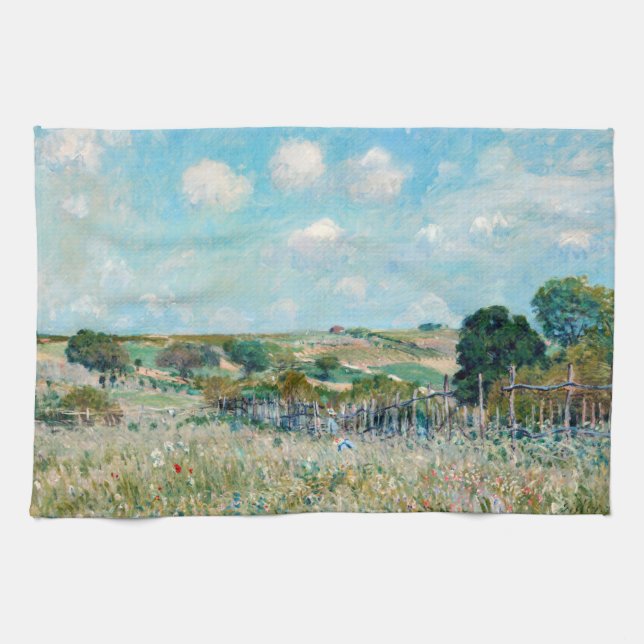 Linge De Cuisine Alfred Sisley - La Prairie (Horizontal)