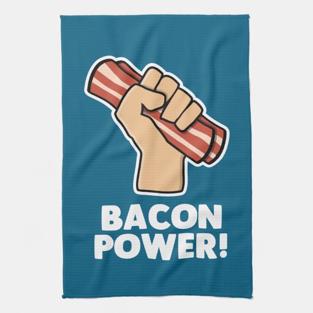 Linge De Cuisine Alimentation Bacon (Vertical)