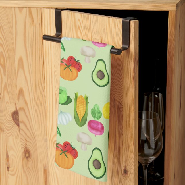 Linge De Cuisine Alimentation saine (Pliage en tiers)