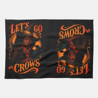 Linge De Cuisine Allons Crows-Sorcière Un-Double Face