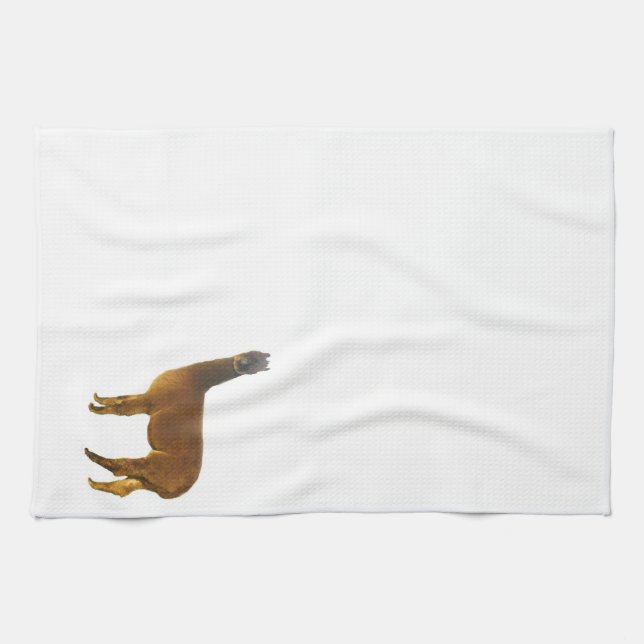 Linge De Cuisine Alpaca Brown (Horizontal)