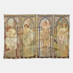 Linge De Cuisine Alphonse Mucha - Art Nouveau Master