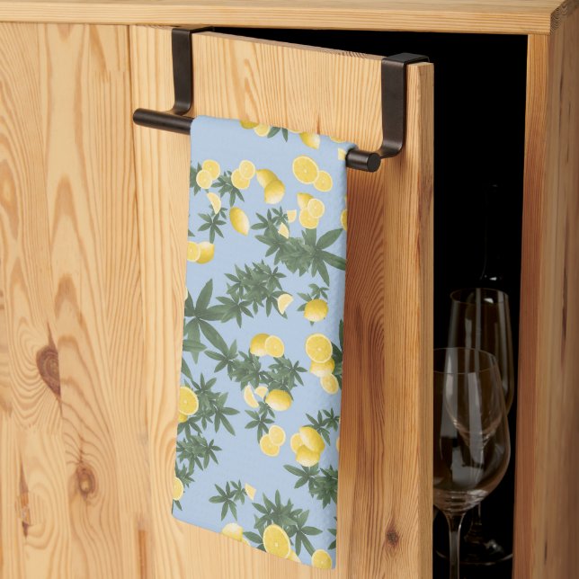 Linge De Cuisine Amalfi Lemon Twist Vibes 1 (Pliage en tiers)