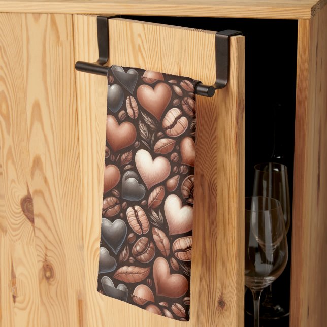 Linge De Cuisine Amateur de café (Pliage en tiers)