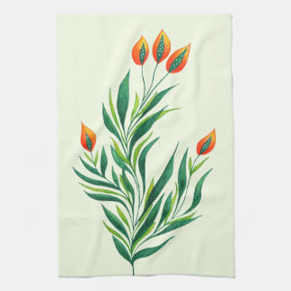Linge De Cuisine Amateur de la nature dame plante