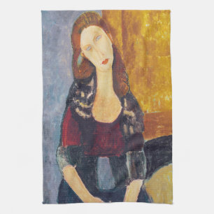 Linge De Cuisine Amedeo Modigliani - Portrait Jeanne Hebuterne #2