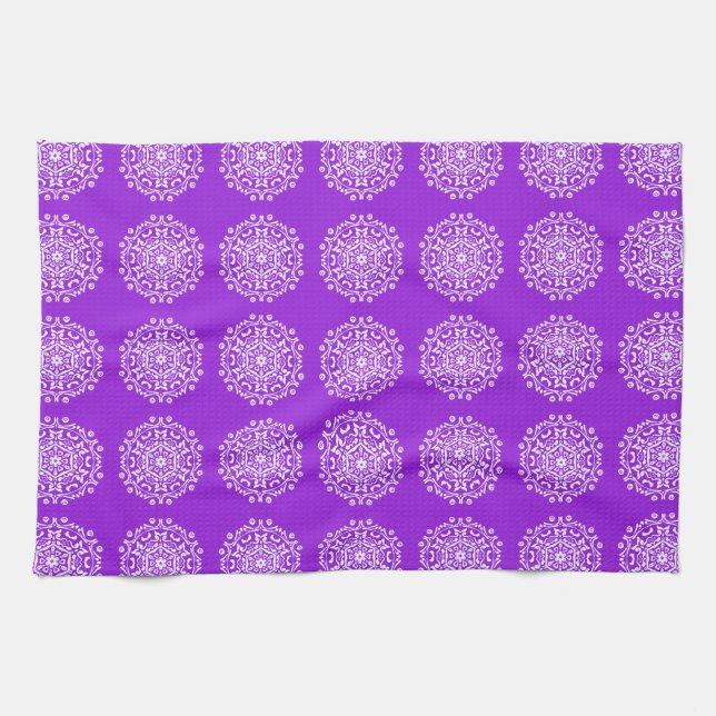 Linge De Cuisine Amethyst Mandala (Horizontal)