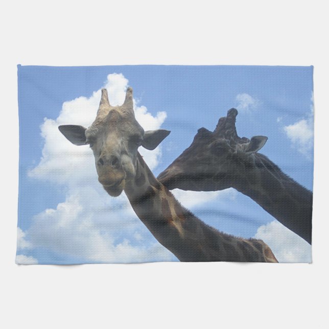 Linge De Cuisine Amis de la Giraffe (Horizontal)