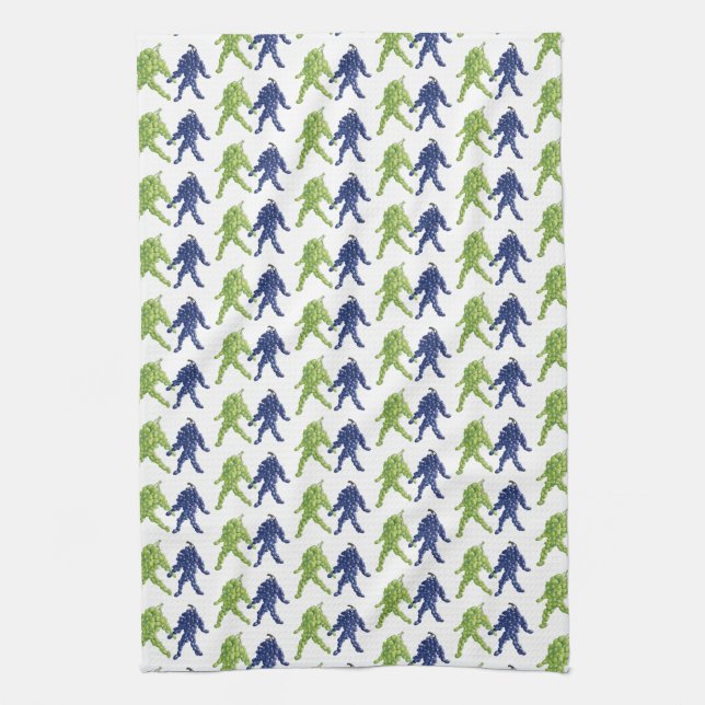 Linge De Cuisine Amis du raisin (Vertical)