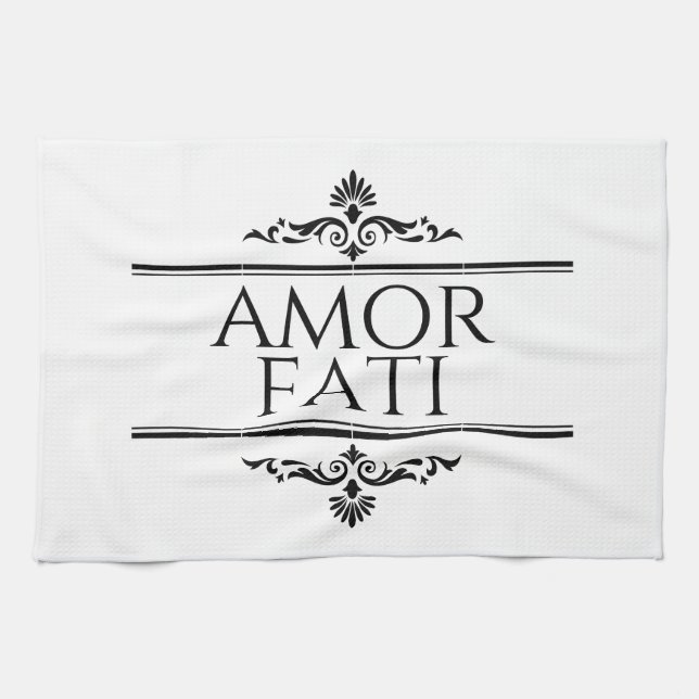 Linge De Cuisine Amor Fati (Horizontal)