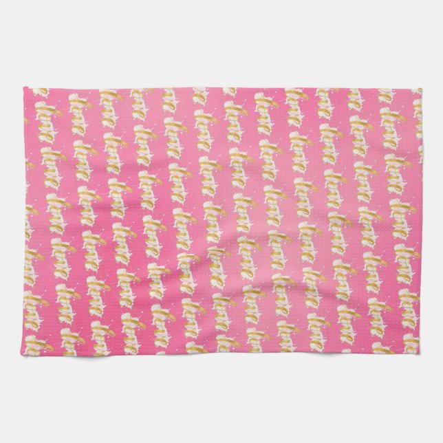 Linge De Cuisine Amour (Horizontal)