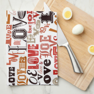 Linge De Cuisine Amour 1