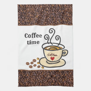 Linge De Cuisine Amour du café / Bar à café à la maison Main ou