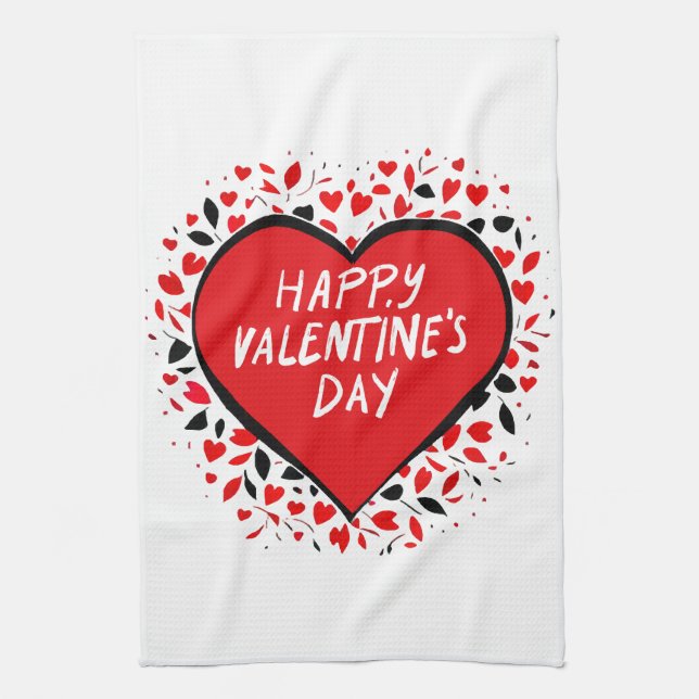 Linge De Cuisine Amour infini pour la Saint-Valentin (Vertical)