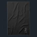 Linge De Cuisine Amour noir - la série noire<br><div class="desc">Amour noir - la série noire</div>