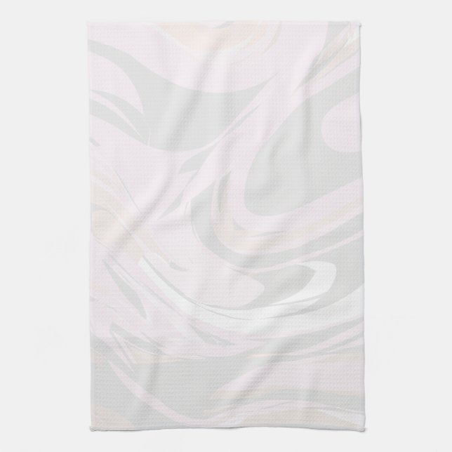 Linge De Cuisine Amour Papillon | Marbré Abstrait (Vertical)