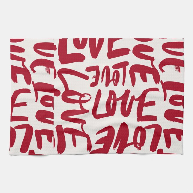 Linge De Cuisine Amour par Sommer Hamilton (Horizontal)