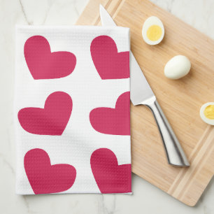 Linge De Cuisine Amour Rose Amour Coeur
