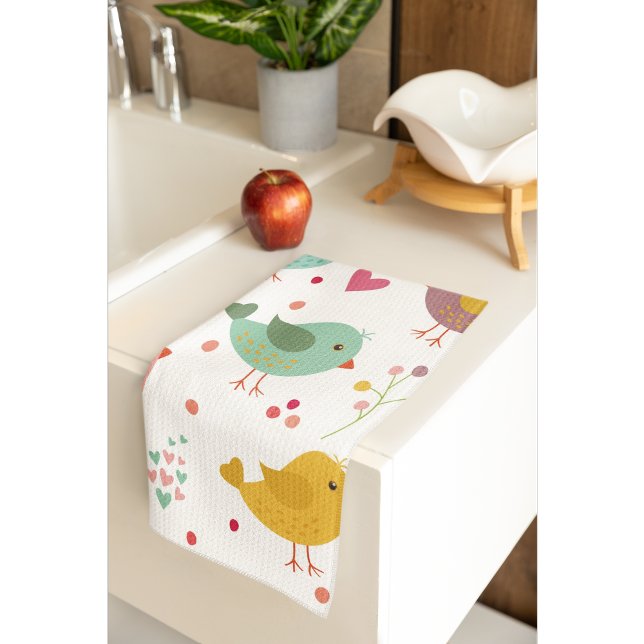 Linge De Cuisine Amoureux Charmants (Créateur téléchargé)