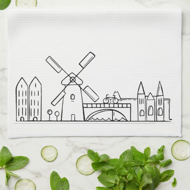 Linge De Cuisine Amsterdam Dishtowel (Plié)