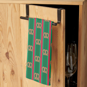 Linge De Cuisine Amusants et fantaisie Pretzel de Noël